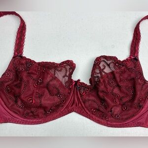Kris WINE Unlined Underwire, 38E *P1054